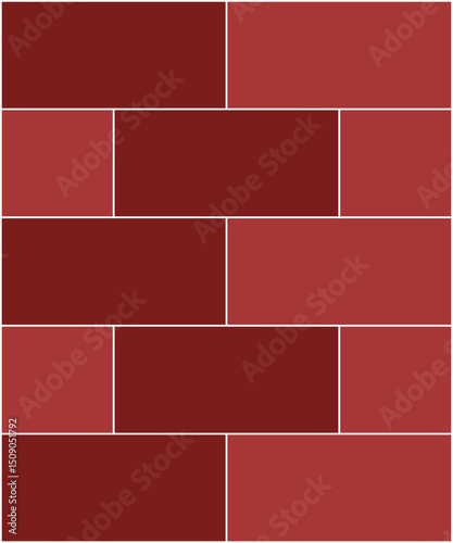 Brick Wall Flat Picture for Graphics
