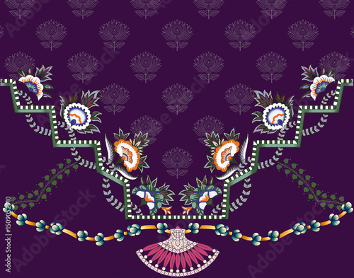 ethnic design with composed look