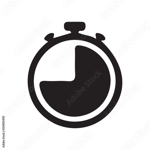 stopwatch icon vector illustration
