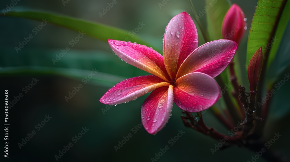 Fototapeta premium plumeria flower