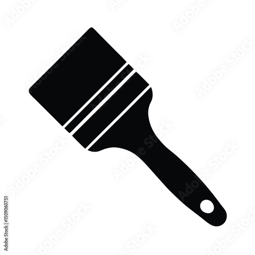 paint brush vector illustration