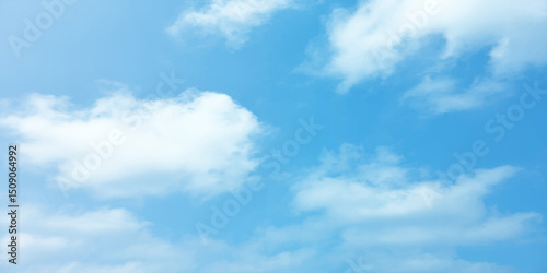 sunny sky blue light watercolor background. Aquarelle painting brush effect card paper textured canvas cloudy smoke space for text, entertaining card, template. aquamarine color graphics illustration