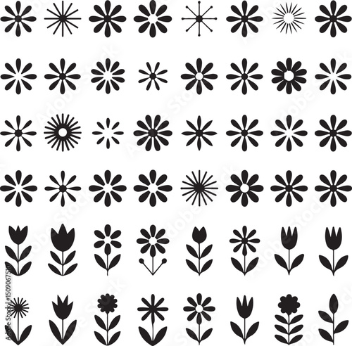 Minimal Flower Icon SVG | Simple Floral Line Art | Botanical Cut File for Cricut

Hand Drawn Flower Icon SVG | Elegant Floral Silhouette | Dainty Bloom Design

Floral Outline SVG | Cute Flower Icon | 