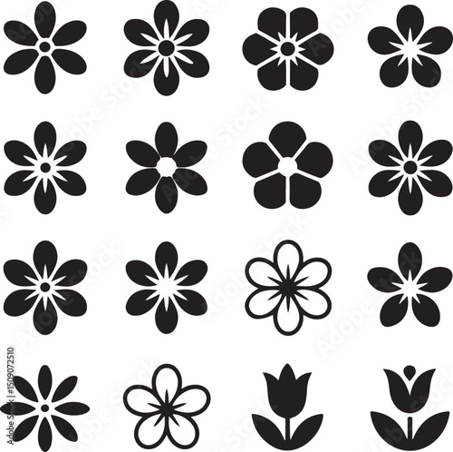 Minimal Flower Icon SVG | Simple Floral Line Art | Botanical Cut File for Cricut

Hand Drawn Flower Icon SVG | Elegant Floral Silhouette | Dainty Bloom Design

Floral Outline SVG | Cute Flower Icon | 