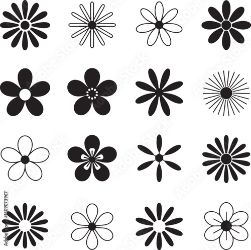 Minimal Flower Icon SVG | Simple Floral Line Art | Botanical Cut File for Cricut

Hand Drawn Flower Icon SVG | Elegant Floral Silhouette | Dainty Bloom Design

Floral Outline SVG | Cute Flower Icon | 