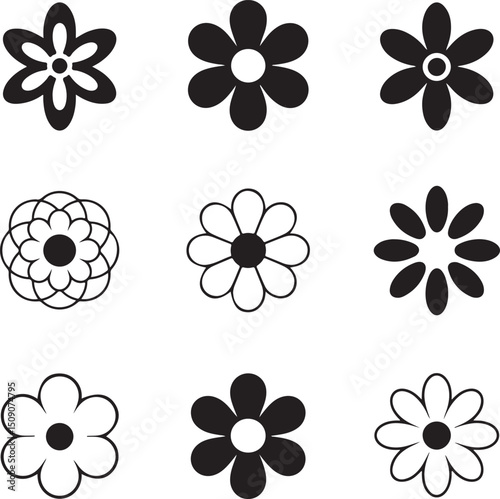 Minimal Flower Icon SVG | Simple Floral Line Art | Botanical Cut File for Cricut

Hand Drawn Flower Icon SVG | Elegant Floral Silhouette | Dainty Bloom Design

Floral Outline SVG | Cute Flower Icon | 