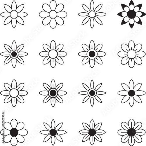 Minimal Flower Icon SVG | Simple Floral Line Art | Botanical Cut File for Cricut

Hand Drawn Flower Icon SVG | Elegant Floral Silhouette | Dainty Bloom Design

Floral Outline SVG | Cute Flower Icon | 
