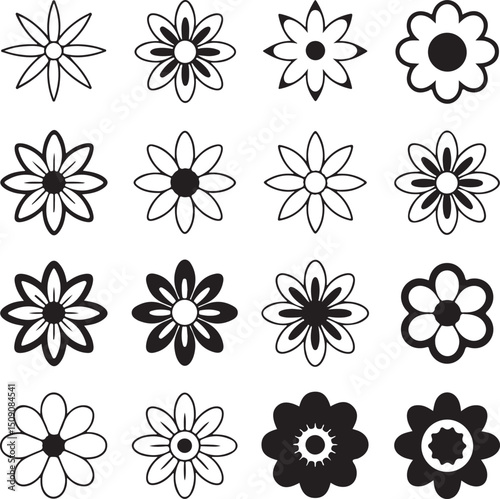 Minimal Flower Icon SVG | Simple Floral Line Art | Botanical Cut File for Cricut

Hand Drawn Flower Icon SVG | Elegant Floral Silhouette | Dainty Bloom Design

Floral Outline SVG | Cute Flower Icon | 