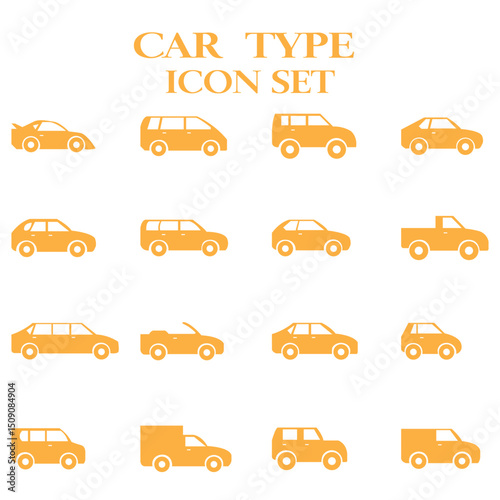 Car vehicle solid icons collection. Containing car dealer, keyless, garage, electrical vehicle etc icons. For website marketing design, logo, app, template, ui, etc. Vector illustration. Automobile