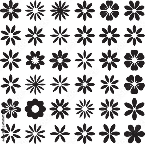 Minimal Flower Icon SVG | Simple Floral Line Art | Botanical Cut File for Cricut

Hand Drawn Flower Icon SVG | Elegant Floral Silhouette | Dainty Bloom Design

Floral Outline SVG | Cute Flower Icon | 
