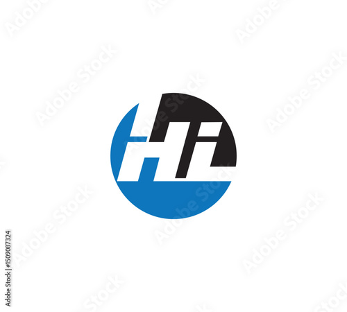 HL logo design , hl letters logo, hl monogram , hl initials logo design vector