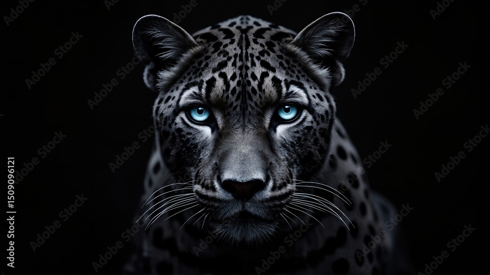 Obraz premium portrait of a leopard