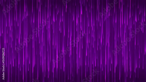 Looping animation vertical bright purple lines