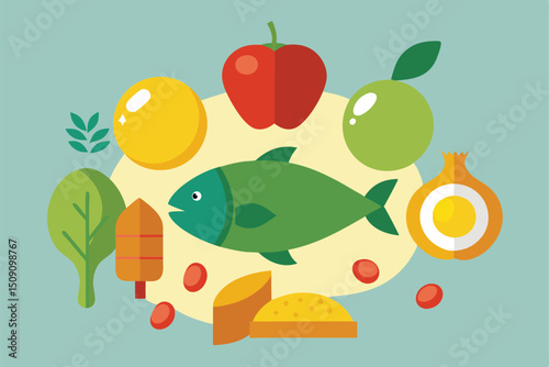 Food with high content of Omega-3 fats