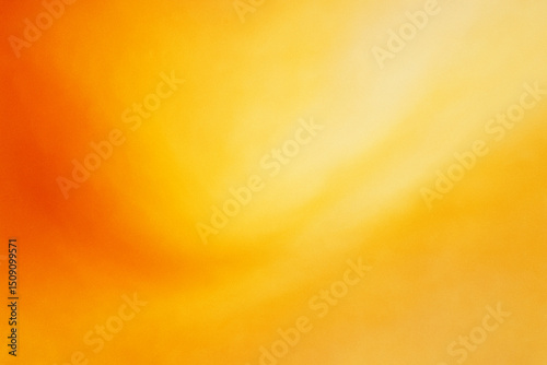 Golden Abstract Gradient Background with Warm Light Swirl