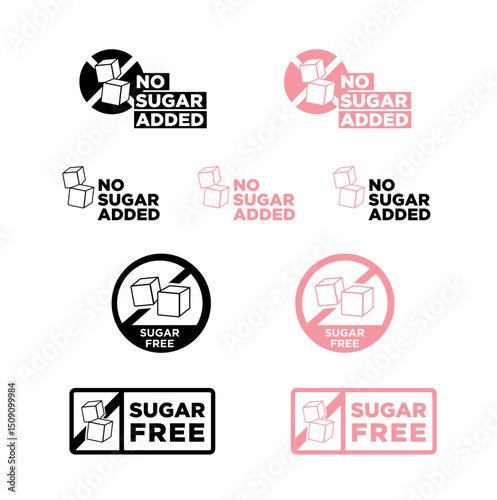 Sugar icon vector on white background