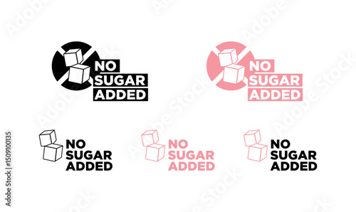Sugar icon vector on white background