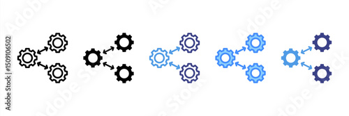 Lean Management Icon