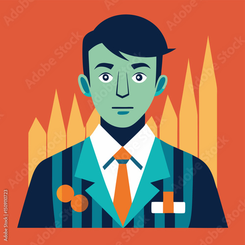 Discover a detailed vector illustration depicting a trader, broker, and investor engaged in financial activities, symbolizing the world of investment and trading.

