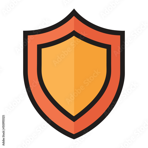 Premium Vector Shield Icon  Safety, Security, Protection, Defense, Emblem Design Element