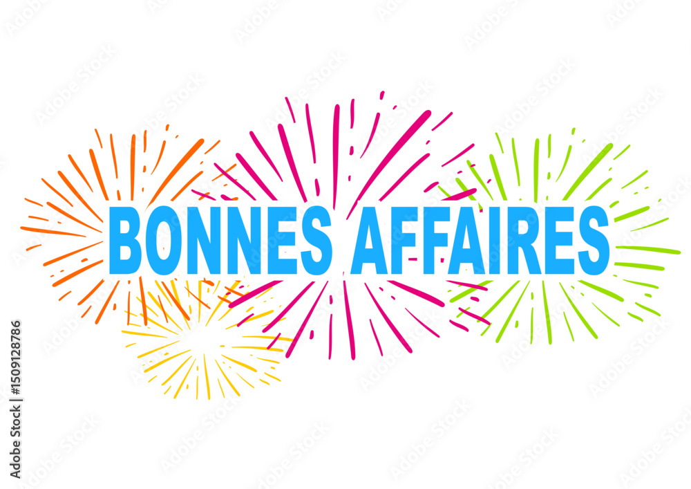 Obraz premium BONNES AFFAIRES A FAIRE