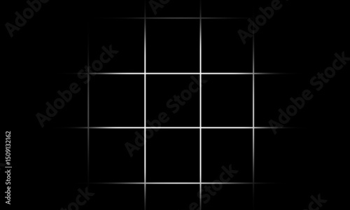 Fototapeta Naklejka Na Ścianę i Meble -  a black white checkered pattern with a line in the middle