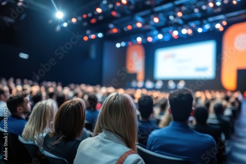 Conference Audience: Captivated by Presentation