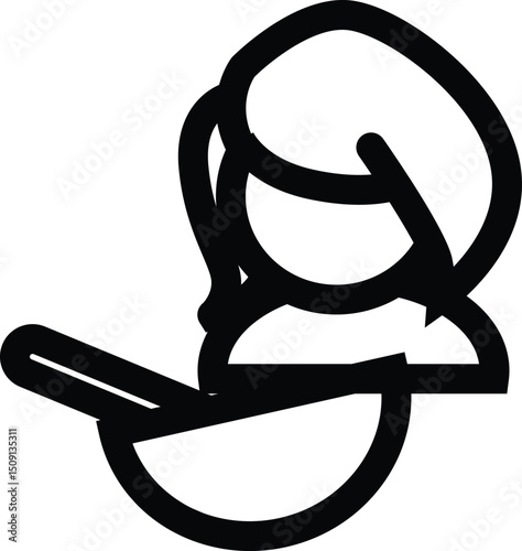 Chef Icon – Cooking and Culinary Symbol
