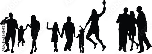 Step down silhouette design, clean cutout vector shape