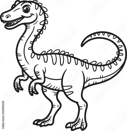 dinosaur line art design transparent background stock photos premium quality