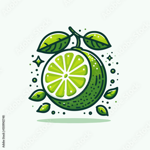 lime vector illustration