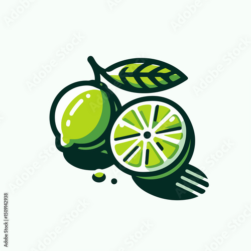 lime vector illustration