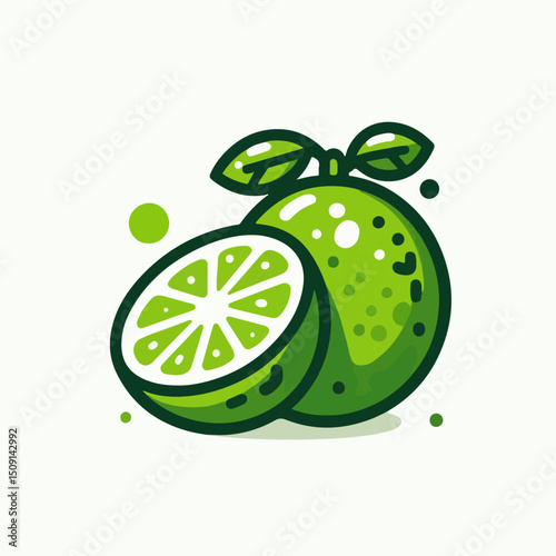 lime vector illustration