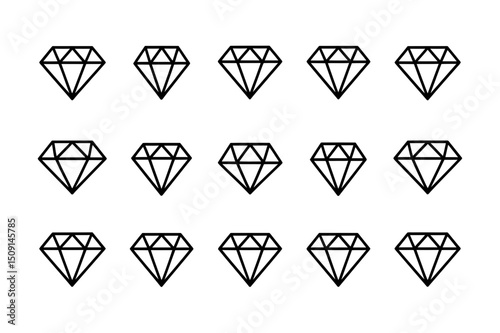 Diamond pattern background seamless vector design