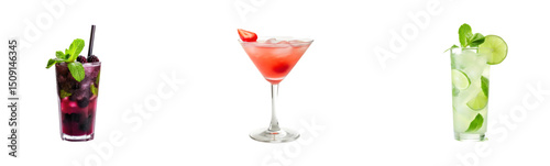 Vibrant Cosmopolitan Cocktail: Refreshing Drink with Orange Garnish Classic Pink Cocktail for Parties and Social Gatherings