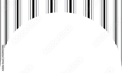 abstract simple black grey radiating line pattern art can be used background.