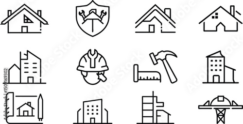 set of construction tools