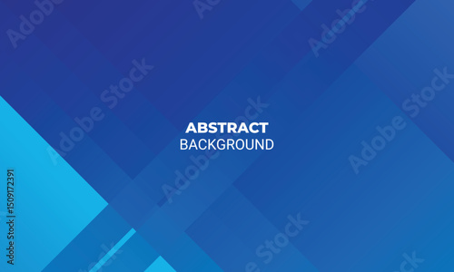 Modern Blue Abstract Geometric Background