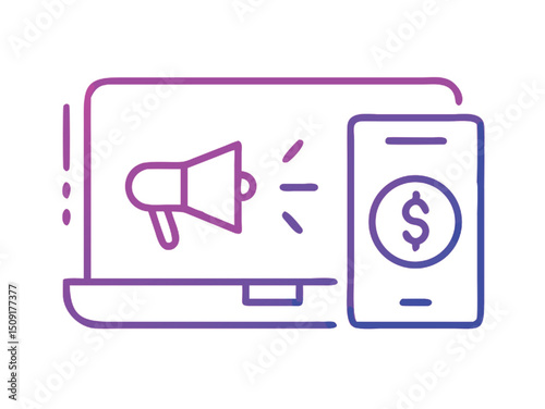 Video technology web design vector icon set for business