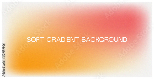Vibrant Gradient Background: A soft, eye-catching backdrop, shifting seamlessly between hues of orange and red, embodies modern sophistication and minimalist design