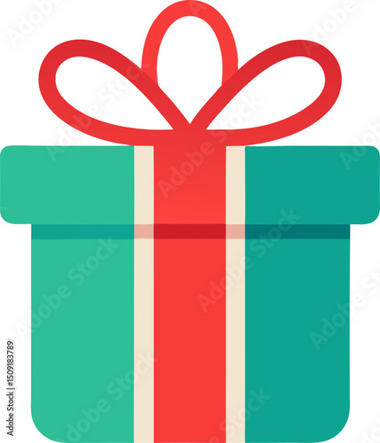 Colorful gift box vector for Christmas, shopping promotions, or special reward events
