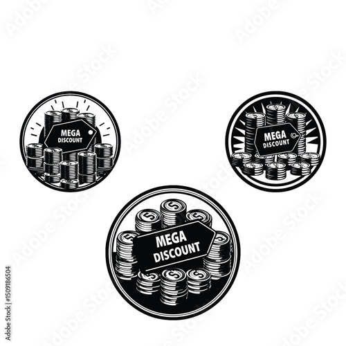  Mega Discount Coin Stacks