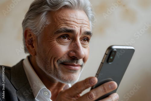 A man talks on the phone with scammers for a long time