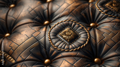 brown leather natural furniture paneling