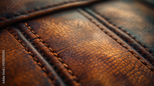 brown genuine leather