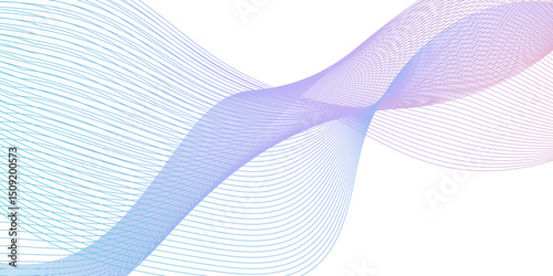 Speed lines connection vector background. Flowing futuristic dynamic motion technology. Wave curve of a smoky flow movement abstract background.	
