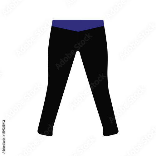 tights vector art illustration