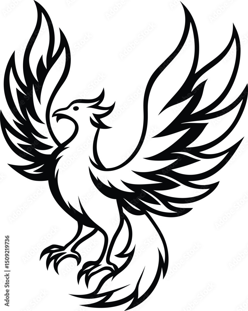 Obraz premium horse silhouette vector