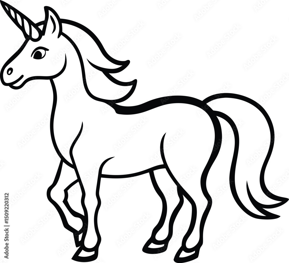 unicorn silhouette vector unicorn silhouette vector