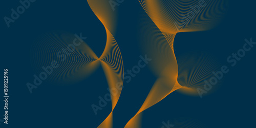 Light and bright glowing blend line curve wave seamless pattern dynamic color design element, modern background with line wavy smooth blend and particles abstract simple creative geometric design.